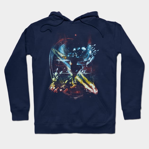 dancing with elements-Aang version Hoodie by kharmazero